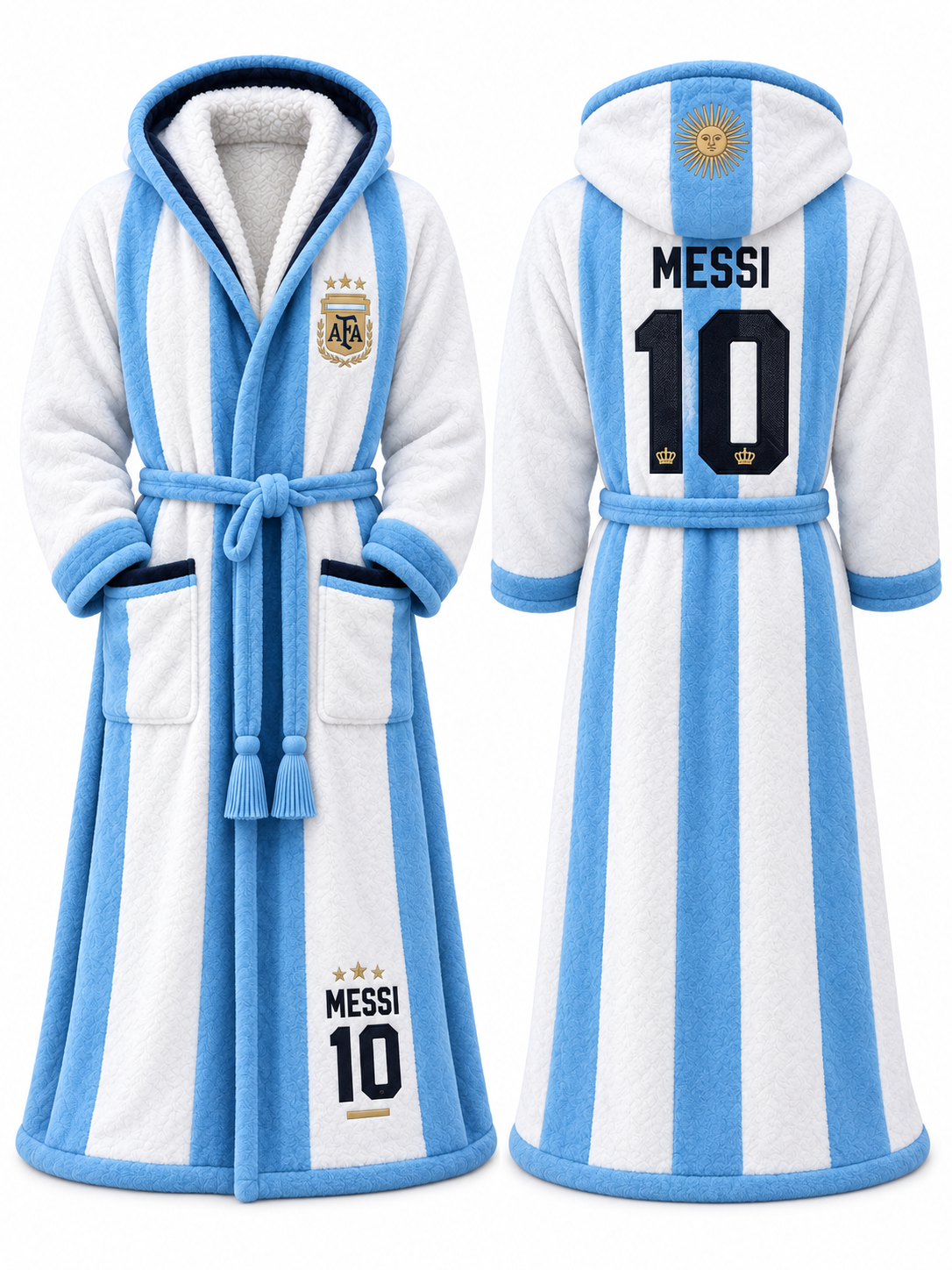 JogaBonitoRobes™ Football Heated Robe